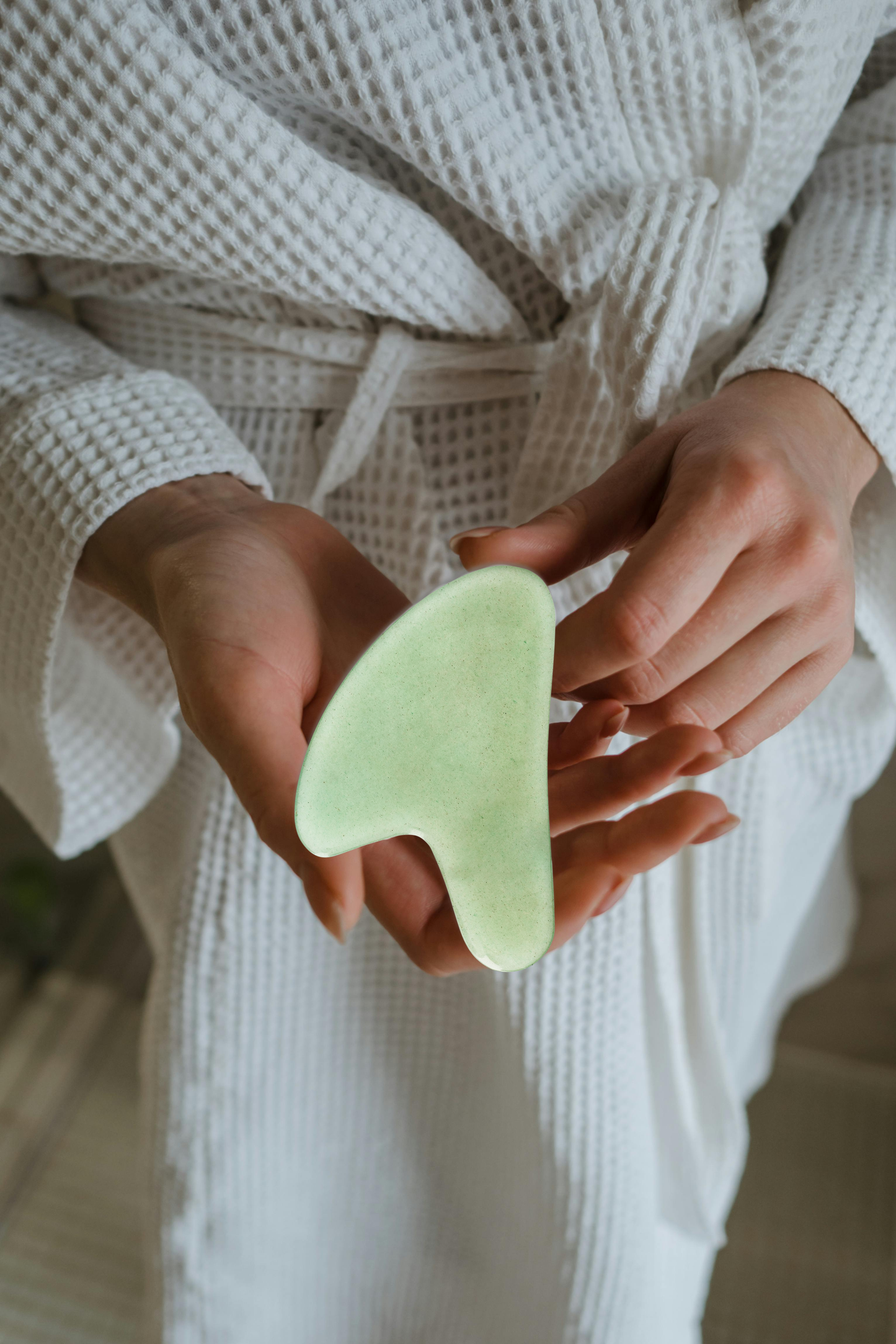 Gua Sha en Jade SerenuraWoman™